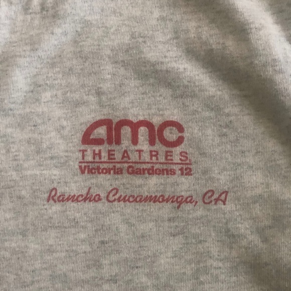 AMC Entertainment Theatres Movie Theater Rancho Cucamonga CA T-Shirt Size small - Picture 3 of 4